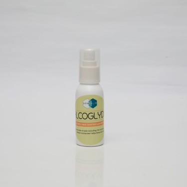 ALCOGLYDE (80ml pocket spray) - 70% Alcohol Hand Sanitiser with Moisturiser