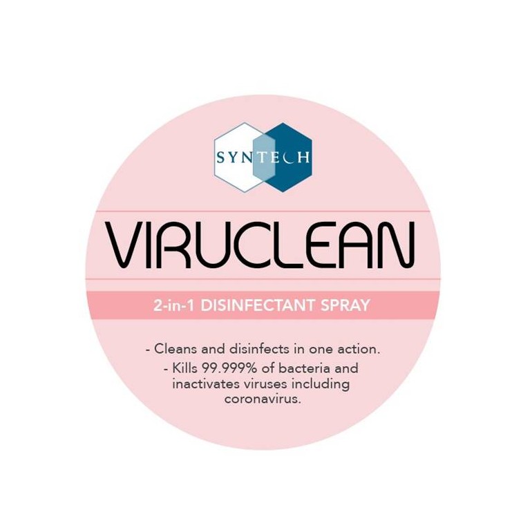 VIRUCLEAN (400ml paper pouch) 2-in-1 Disinfectant Spray
